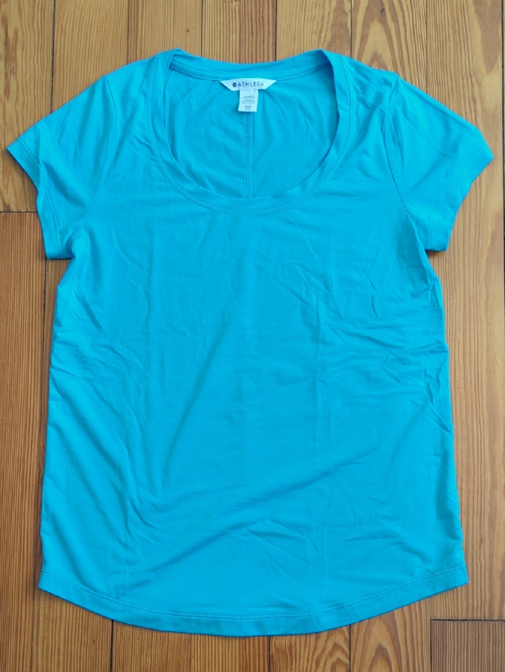 Athleta Essence Vital Tee XXS Blue